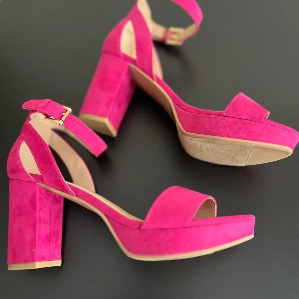 CL by Laundry Fuchsia Footwear